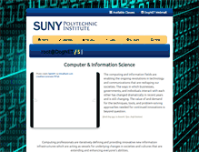Tablet Screenshot of cs.sunyit.edu
